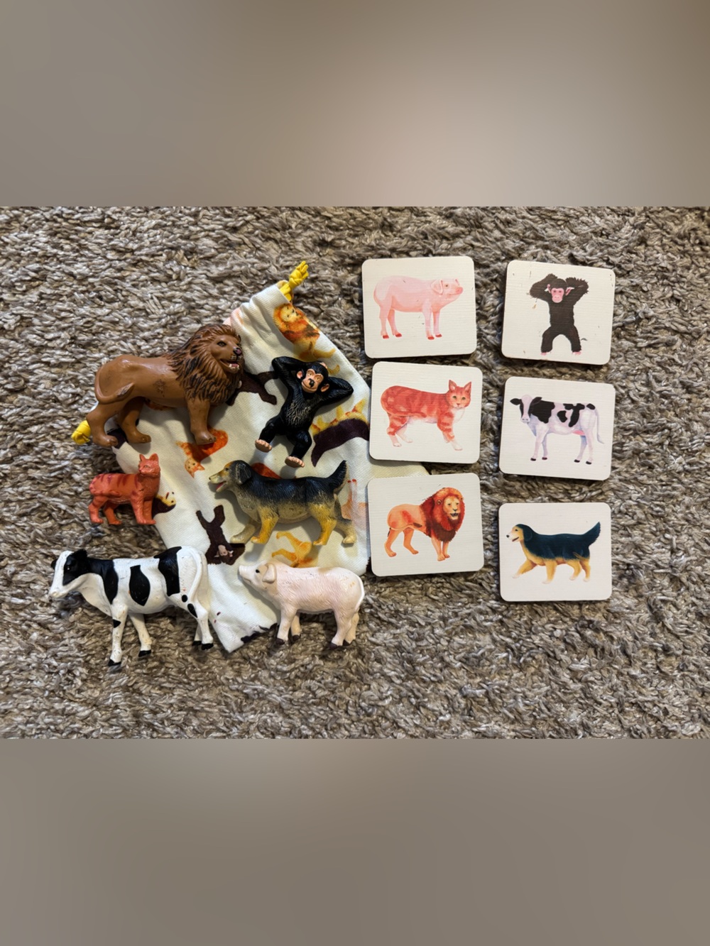 Lovevery Animal Matching Set